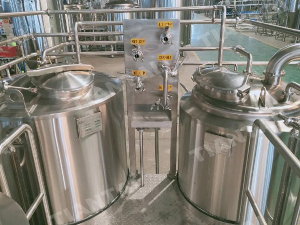 Korea 300L 3 vessel micro beer brewing equipment